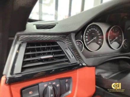 BMW 428I 쿠페 실내를 카본으로 바꾸기 수원랩핑전문점 씨앤큐원에서 4시리즈 카본실내랩핑 시공기 / 수원 오목천동