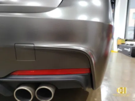 BMW3시리즈 M팩차량에 감성 업그레이드 다크바사트 전체랩핑 시공기 자동차 랩핑 전문점 씨앤큐원 에서! / 수원 오목천동