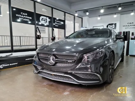벤츠 S63 AMG 쿠페 전체랩핑 시공기 수원 자동차 랩핑 전문점 씨앤큐원 에서! / 수원 오목천동