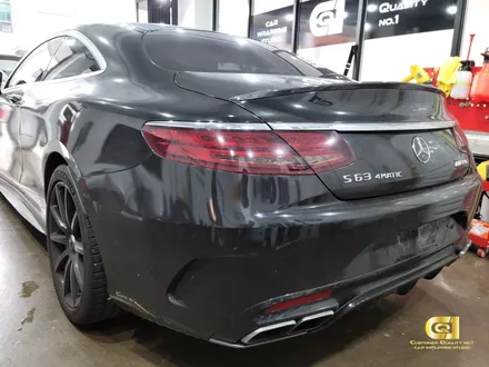 벤츠 S63 AMG 쿠페 전체랩핑 시공기 수원 자동차 랩핑 전문점 씨앤큐원 에서! / 수원 오목천동