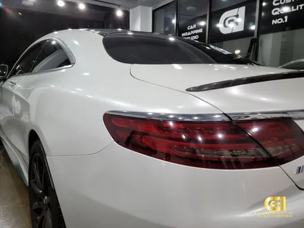 벤츠 S63 AMG 쿠페 전체랩핑 시공기 수원 자동차 랩핑 전문점 씨앤큐원 에서! / 수원 오목천동