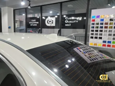 BMW 750LI 전체랩핑 시공기 수원랩핑 전문점 씨앤큐원에서 유광 화이트펄로 시공 완료! / 수원 오목천동