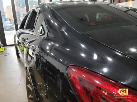 벤츠 CLS 63AMG 새틴 블랙락그레이 전체랩핑 시공기 수원랩핑 전문점 씨앤큐원 에서 / 수원 오목천동