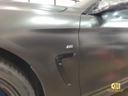 BMW 428I 쿠페 M4룩 새틴블랙 전체랩핑시공 수원랩핑 전문점 씨앤큐원 에서! / 수원 오목천동