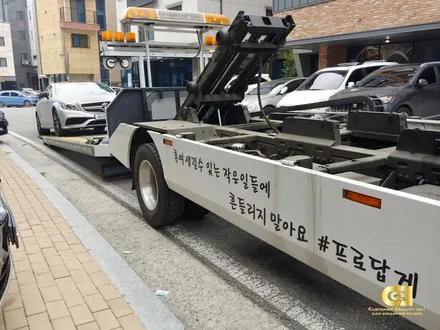 CLS 64AMG의 매트한 변신 수원 자동차 랩핑 전문점 씨앤큐원에서 매트 실버 메탈릭 전체랩핑 시공기! / 수원 오목천동