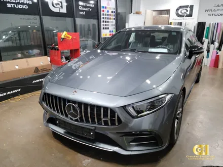 벤츠 CLS 53AMG 공구리 전체랩핑 시공 수원랩핑 전문점 씨앤큐원 에서! / 수원 오목천동