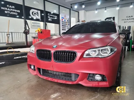 BMW 528I 전체랩핑 제거시 전체시공! 수원랩핑 전문점 씨앤큐원에서 / 수원 오목천동