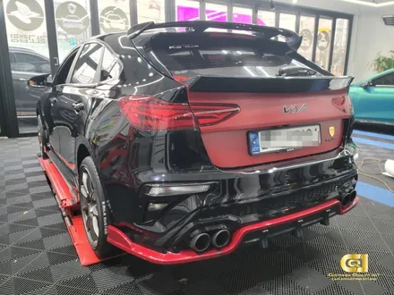 기아 K3 GT 새틴블랙 전체랩핑과 크롬죽이기 시공완료 수원랩핑 씨앤큐원에서 / 수원 오목천동