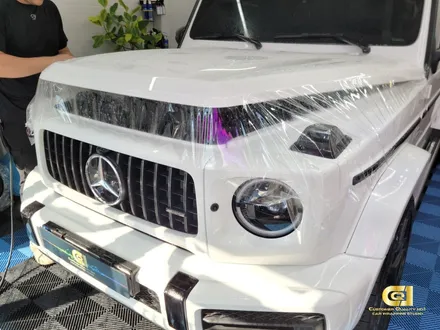 벤츠 G63AMG G바겐 본넷 PPF 시공으로 도장을 보호하자 수원랩핑 씨앤큐원 / 수원 오목천동
