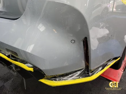 BMW M4 리어 범퍼와 디퓨저 PPF 시공으로 자동차 보호 완료 수원랩핑 전문점 씨앤큐원 / 수원 오목천동