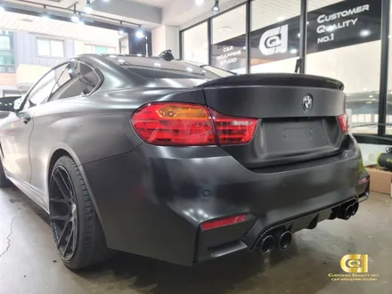 BMW 428I 쿠페 M4룩 새틴블랙 전체랩핑시공 수원랩핑 전문점 씨앤큐원 에서! / 수원 오목천동
