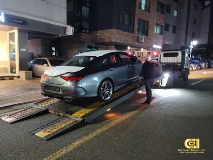 벤츠 CLS 53AMG 공구리 전체랩핑 시공 수원랩핑 전문점 씨앤큐원 에서! / 수원 오목천동