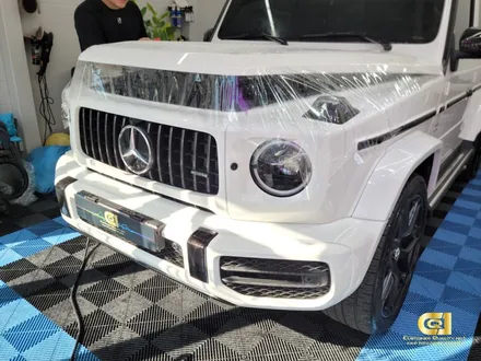 벤츠 G63AMG G바겐 본넷 PPF 시공으로 도장을 보호하자 수원랩핑 씨앤큐원 / 수원 오목천동