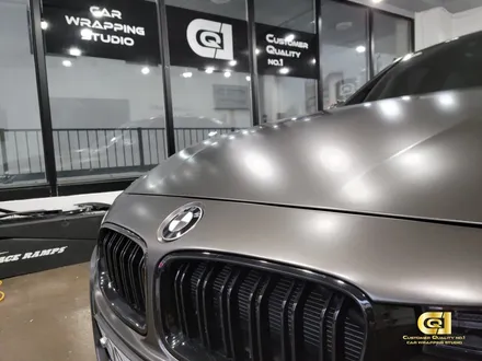 BMW3시리즈 M팩차량에 감성 업그레이드 다크바사트 전체랩핑 시공기 자동차 랩핑 전문점 씨앤큐원 에서! / 수원 오목천동