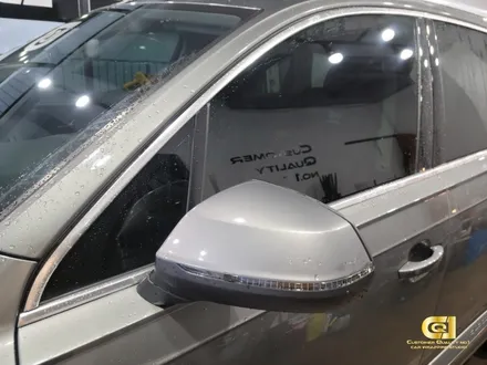 수원랩핑 전문점 씨앤큐원에서 아우디 Q7 루프스킨, 사이드미러 랩핑시공기! / 수원 오목천동