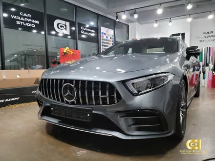 벤츠 CLS 53AMG 공구리 전체랩핑 시공 수원랩핑 전문점 씨앤큐원 에서! / 수원 오목천동