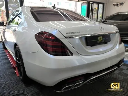 벤츠 S클래스 63AMG 전체랩핑 시공완료 수원랩핑 전문점 씨앤큐원 에서 / 수원 오목천동