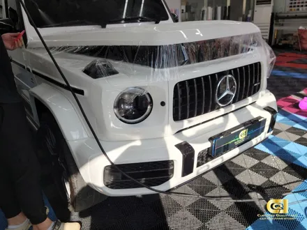 벤츠 G63AMG G바겐 본넷 PPF 시공으로 도장을 보호하자 수원랩핑 씨앤큐원 / 수원 오목천동