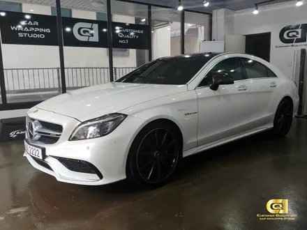 CLS 64AMG의 매트한 변신 수원 자동차 랩핑 전문점 씨앤큐원에서 매트 실버 메탈릭 전체랩핑 시공기! / 수원 오목천동