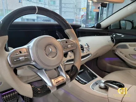 벤츠 S63AMG 쿠페 실내랩핑 시공완료 수원랩핑 씨앤큐원에서 / 수원 오목천동