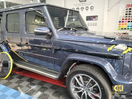 벤츠 G450D 나이트 패키지 시공으로 드레스업 완성 G바겐 크롬죽이기 시공은 수원랩핑 전문점 씨앤큐원 / 수원 오목천동