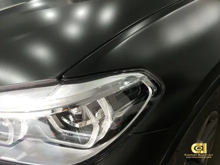 BMW X4 무드 하게 변신 완료! 수원 자동차랩핑 전문점 씨앤큐원에서 새틴 블랙 전체랩핑 시공기 / 수원 오목천동