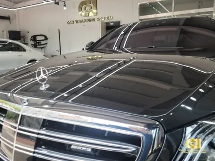 벤츠 S클래스 63AMG 전체랩핑 시공완료 수원랩핑 전문점 씨앤큐원 에서 / 수원 오목천동