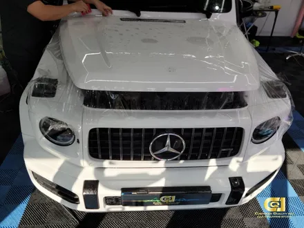 벤츠 G63AMG G바겐 본넷 PPF 시공으로 도장을 보호하자 수원랩핑 씨앤큐원 / 수원 오목천동