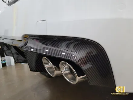 BMW 5시리즈 디퓨저 포인트랩핑 시공으로 드레스업 완료! 수원랩핑 전문점 씨앤큐원 에서 / 수원 오목천동