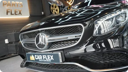 벤츠 S63AMG 전체랩핑 블랙에서 펄 화이트 완벽 변신! / 서울 강서구
