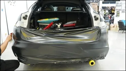 BMW X4 30d 전체랩핑 사틴락그레이메탈릭 재시공 / 서울 강서구