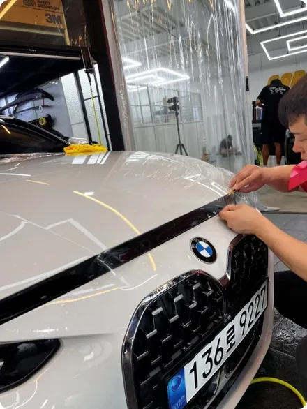 BMW 4시리즈 PPF 가장 관리하기 힘든 본닛 PPF 필름으로 시공 / 서울 강서구