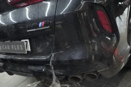 BMW X6M 무광PPF시공 (저가형필름의 최후) / 서울 강서