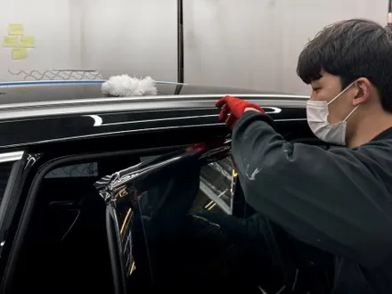 일산 bmw 크롬죽이기 랩핑 슈퍼글로스 블랙포스! / 서울 강서구