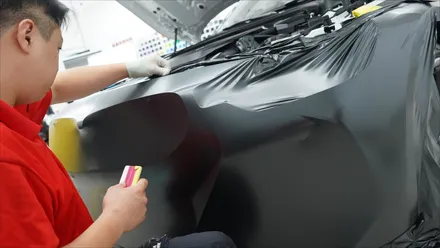 BMW G42 m240i 사틴블랙 락그레이 메탈릭 전체랩핑 / 서울 강서구