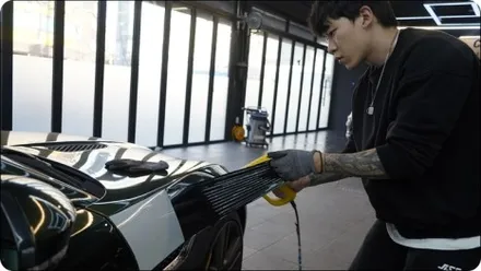 부천 랩핑제거 재규어 F페이스 순정으로 완벽 복원! / 서울 강서구
