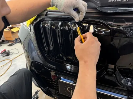 일산 bmw 크롬죽이기 랩핑 슈퍼글로스 블랙포스! / 서울 강서구