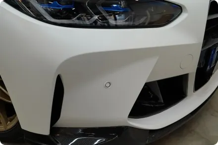 인천 PPF g80 m3 무광 화이트 클리프디자인 작업 완료 / 서울 강서구