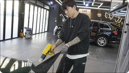 부천 랩핑제거 재규어 F페이스 순정으로 완벽 복원! / 서울 강서구
