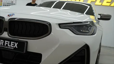 BMW G42 m240i 사틴블랙 락그레이 메탈릭 전체랩핑 / 서울 강서구
