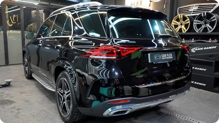 벤츠 W167 GLE450 사틴프로즌바닐라 전체랩핑 / 서울 강서구