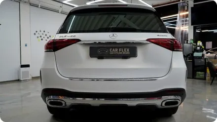 벤츠 W167 GLE450 사틴프로즌바닐라 전체랩핑 / 서울 강서구