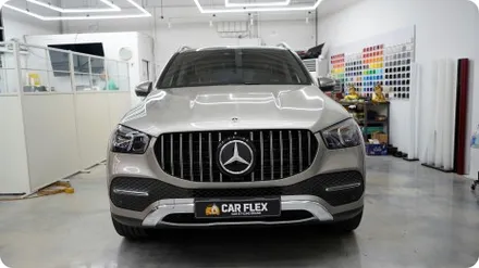 벤츠 X167 GLE 전체랩핑 고광도블랙 도장과 같은 퀄리티! / 서울 강서구