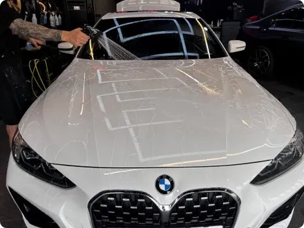 BMW 4시리즈 PPF 가장 관리하기 힘든 본닛 PPF 필름으로 시공 / 서울 강서구