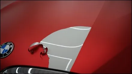 BMW X4 30d 전체랩핑 사틴락그레이메탈릭 재시공 / 서울 강서구