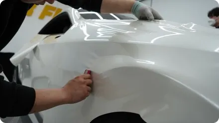 벤츠 S63AMG 전체랩핑 블랙에서 펄 화이트 완벽 변신! / 서울 강서구