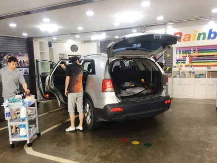 자동차 오래된썬팅 제거후 다시하기! 쏘렌토R 틴팅 재시공/영등포썬팅전문점 / 영등포구 문래동