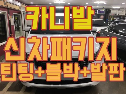 카니발 장애인 휠체어 리프트 개조 차량 선팅 농도/블랙박스 장착!/카니발 신차 패키지 전문점 / 서울 양천, 구로, 강서, 영등포, 부천