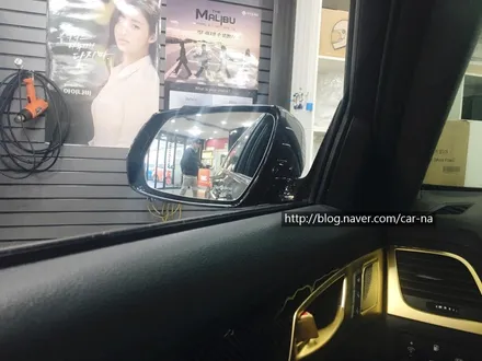 영등포 불스원샷 와이드미러교체/ 제네시스 스포츠 불스원 사이드미러 교체 / 영등포구 문래동