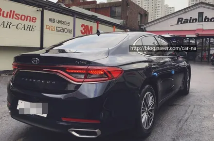 영등포 현대 그랜져IG 신차검수&썬팅/ 그랜저IG 그랑블루 하이브리드 신차 입고/ 3M 선팅 CM/CM 시공 / 영등포구 문래동